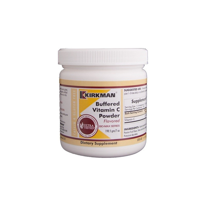 Buffered Vitamin C powder-Flavored 198,5 Kirkman