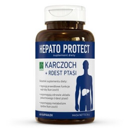 Hepato Protect-karczoch+rdest ptasi 60 kaps. Wątroba A-Z MEDICA