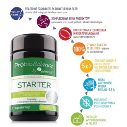 ProbioBALANCE Starter 4 mld (30 kaps. VEGE) Aliness
