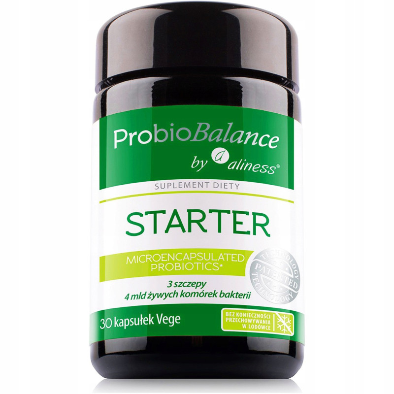 ProbioBALANCE Starter 4 mld (30 kaps. VEGE) Aliness