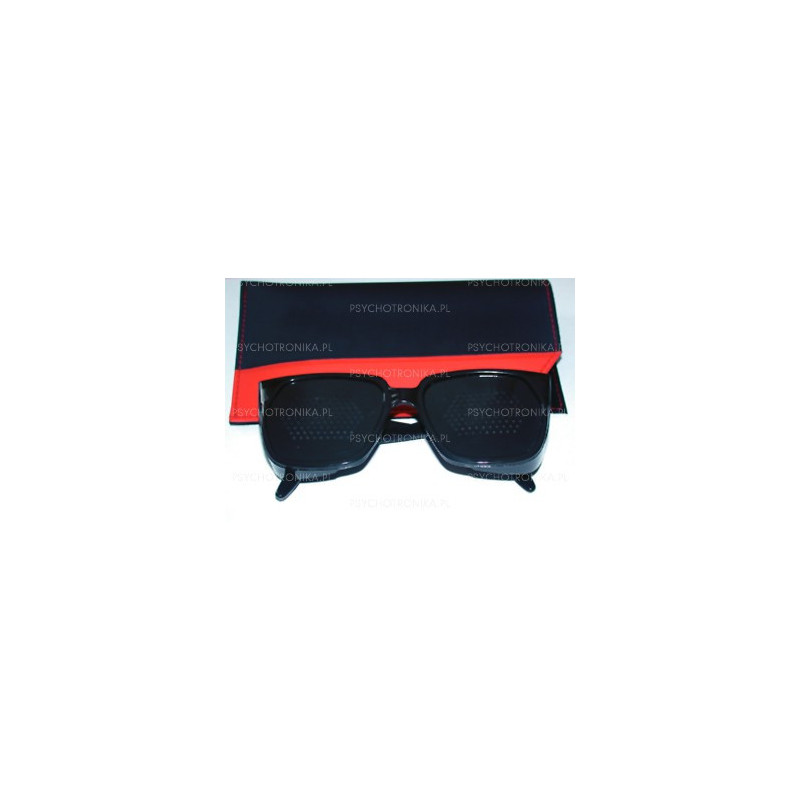 Okulary ajurwedyjskie z przesłonami + etui Jaganth