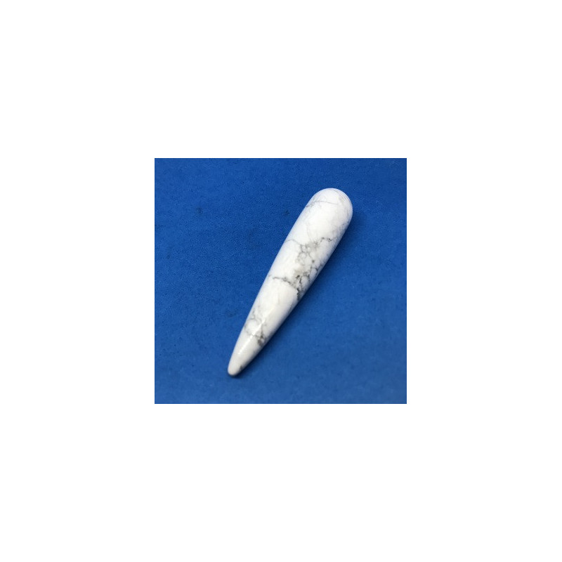 Różdżka do masażu z howlitu 80 x 18 x 5 mm waga ok. 35 g