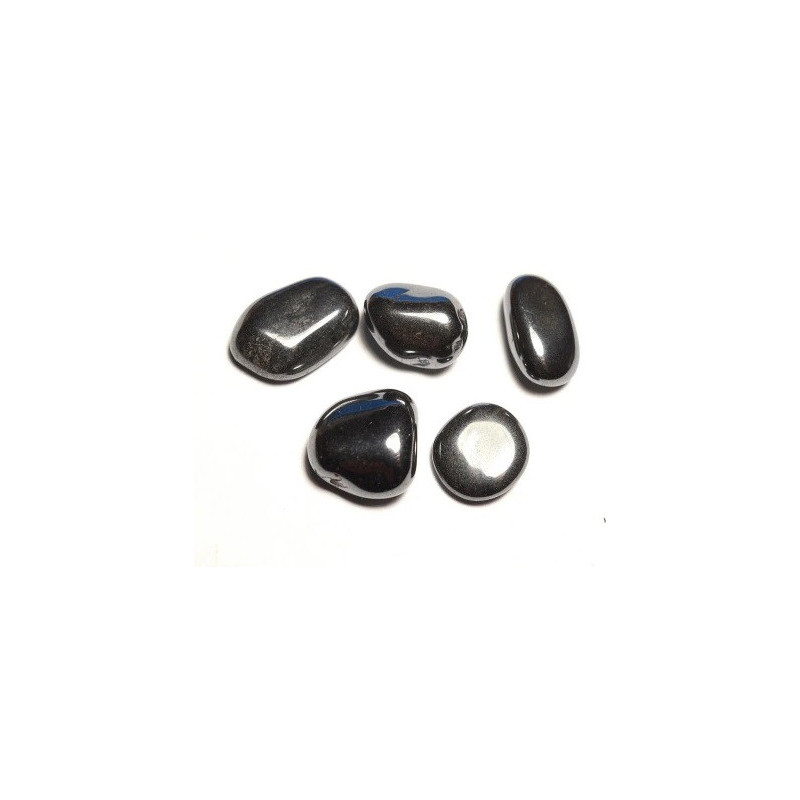 Krwawnik kamień bębnowany  2 x 1,5 cm - zestaw 3 szt