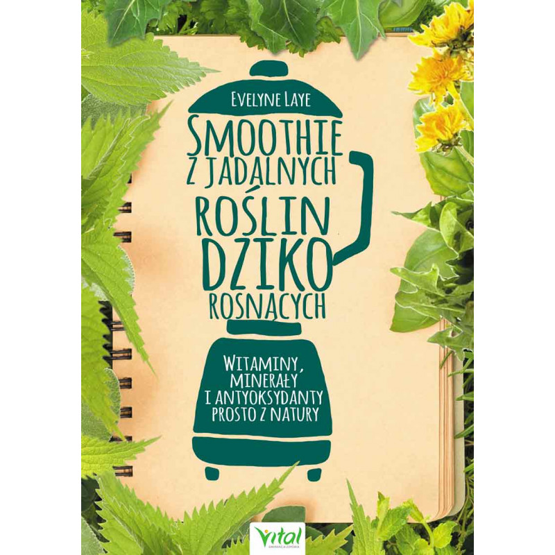 smoothie z jadalnych roslin